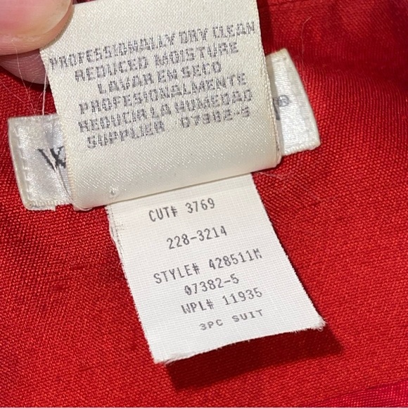 Worthington Red Blazer 14 - Picture 15 of 17